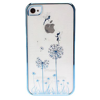Garota Butterfly on a Dandelion Padrão Hard Case